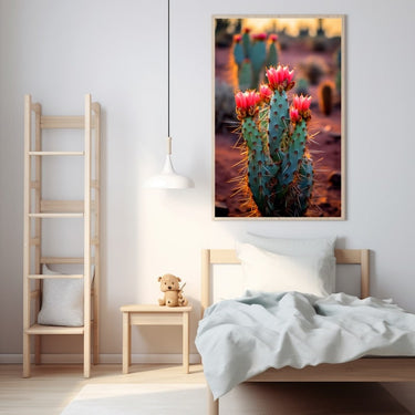 Painting of Princkly Pear Cactus